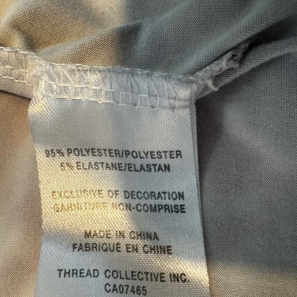 Badgley Mischka Women’s Tie Dye Pink Gray Soft Long Sleeve Pajama Top Sz XL - Picture 5 of 8